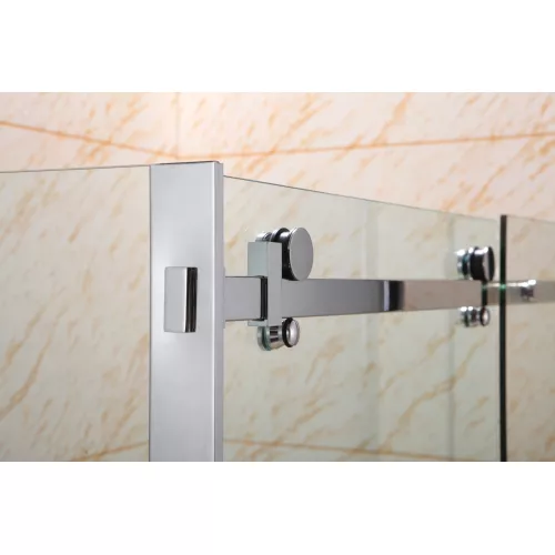 Душевое ограждение Royal Bath  RB L/R 80*120, Цвет стекла: прозрачное, Ориентация: правая, изображение 2