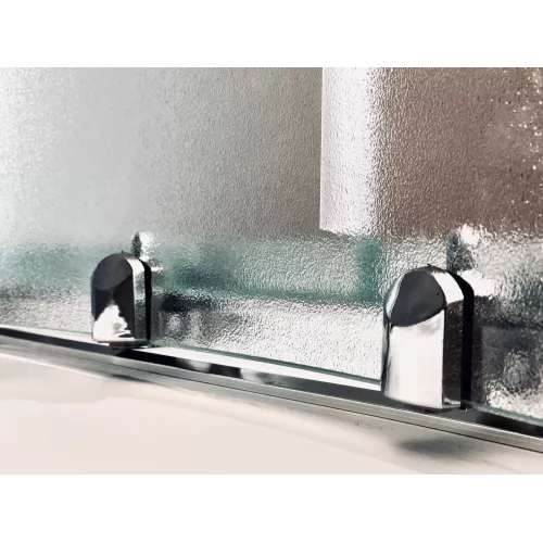 Душевая кабина Royal Bath  RB 80HP6/80HP7-WC/WT-CH  80*80, Цвет задней стенки: Белый, Исполнение полотна двери: рифленое, Зона релакса: Без гидромассажа, изображение 4