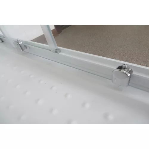 Душевой уголок Royal Bath RB HPD RB HP квадратный, Цвет стекла: прозрачное, Высота поддона: Низкий, Цвет профиля: Белый, Выбрать размер: 90x90, изображение 3