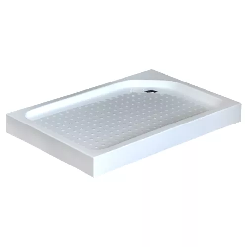 Душевой уголок Royal Bath RB HPD RB HP прямоугольный, Цвет стекла: прозрачное, Высота поддона: Низкий, Цвет профиля: Хром, Выбрать размер: 120x80, Ориентация: правая, изображение 3