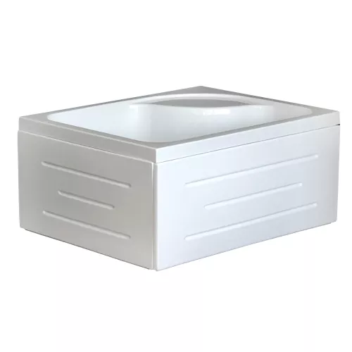 Душевой угол Royal Bath RB 8100BP/RB8120BP  прямоугольный, Цвет стекла: прозрачное, Цвет профиля: Хром, Выбрать размер: 120x80, Ориентация: правая, изображение 3