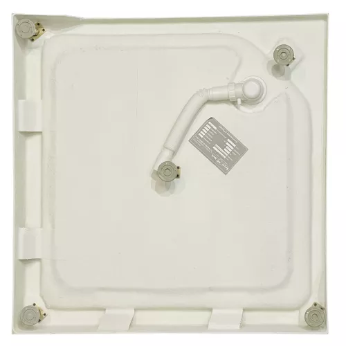 Душевой поддон Royal Bath  RB квадратный, Тип поддона: Низкий, Выбрать размер: 80x80, изображение 3