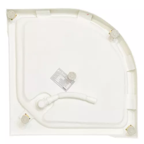 Душевой поддон Royal Bath  RB четверть круга низкий, Тип поддона: Низкий, Выбрать размер: 100x100, изображение 3