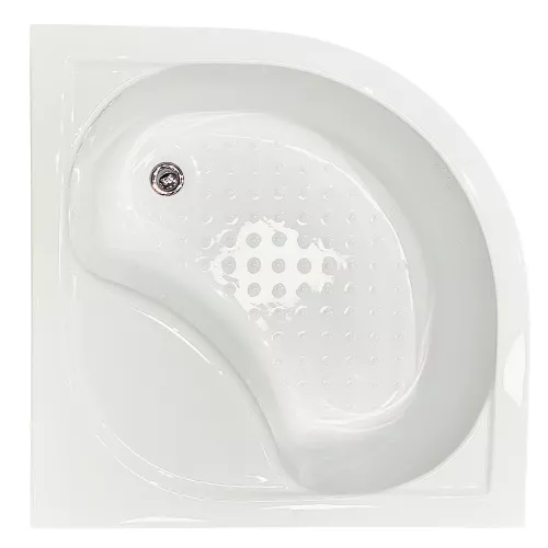 Душевой поддон Royal Bath  RB четверть круга, Тип поддона: Высокий, Выбрать размер: 90x90, изображение 2