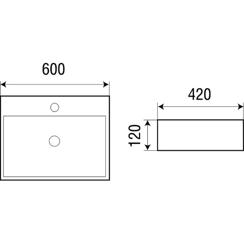 Раковина накладная WeltWasser SK ELBACH 2173 M845, Выбрать цвет: Мрамор белая с серым, изображение 4