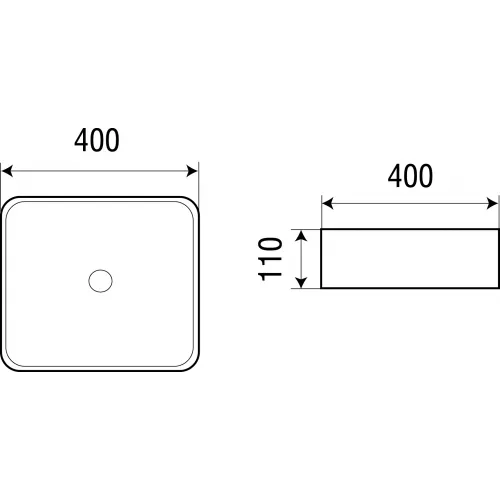 Раковина подвесная WeltWasser ELBACH 2179, Выбрать цвет: Белый глянец, изображение 2