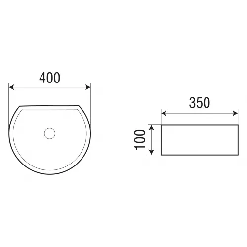 Раковина накладная WeltWasser SK ELBACH 3041, изображение 4