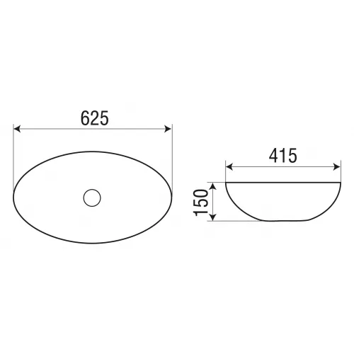 Раковина накладная WeltWasser SK ELBACH 3077, изображение 4