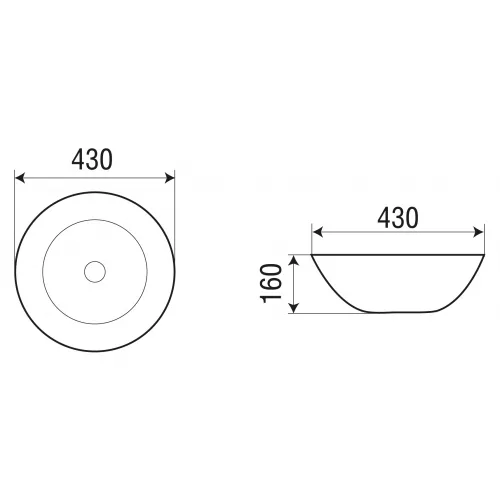Раковина накладная WeltWasser SK ELBACH 3132, изображение 4