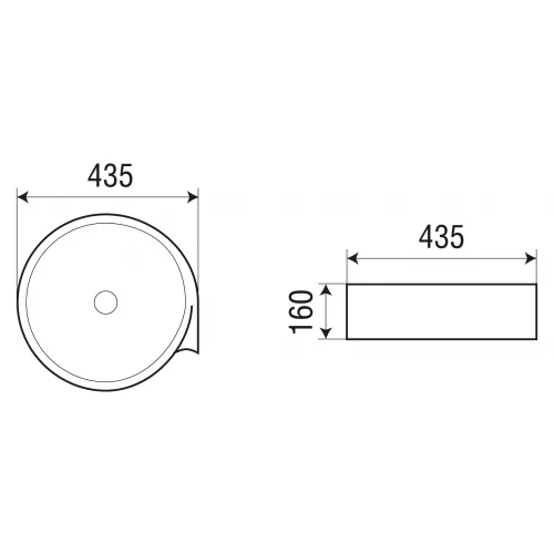 Раковина накладная WeltWasser SK ELBACH 3261, изображение 4
