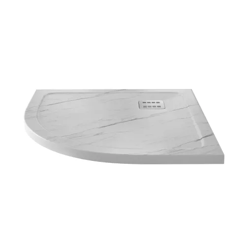 Душевой поддон четверть круга  90*90 WasserKRAFT Rhin 44T
