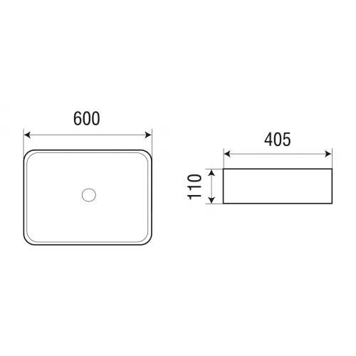 Раковина накладная WeltWasser SK ELBACH 2174 MP, Выбрать цвет: Матовая розовая, изображение 4