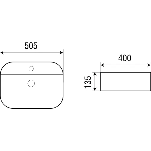 Раковина подвесная WeltWasser ELBACH 2231, изображение 2