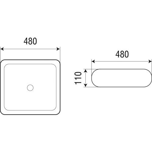 Раковина подвесная WeltWasser ELBACH 3061, изображение 2
