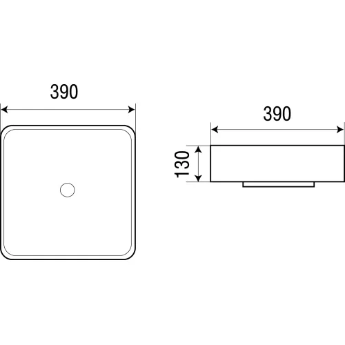 Раковина подвесная WeltWasser ELBACH 2196, изображение 2