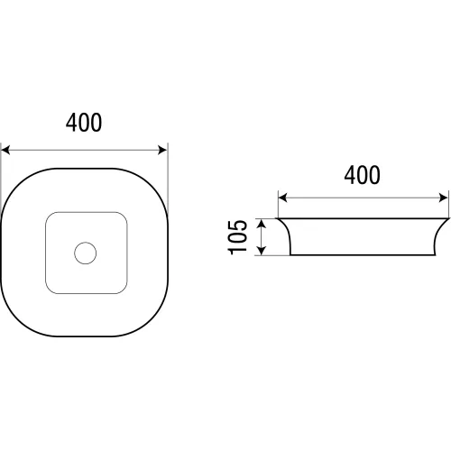 Раковина подвесная WeltWasser ELBACH 2245, изображение 2