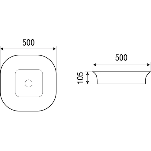 Раковина подвесная WeltWasser ELBACH 2246, изображение 2