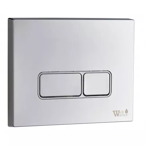 Кнопка смыва нажимная для инсталляции  WW MARBERG 410 SE, Выбрать цвет: Хром матовый