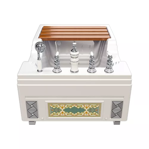 Ванна акриловая  для омовения Radomir ТАХАРАТ 120х80, изображение 7