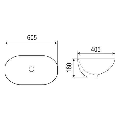 Раковина врезная WeltWasser SK DEILBACH 6039, изображение 4
