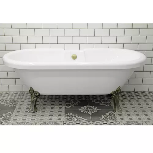 Ванна акриловая  RADOMIR Леонесса на ножках Лилия бронза 175х80, Выбрать цвет: Бронза, изображение 6