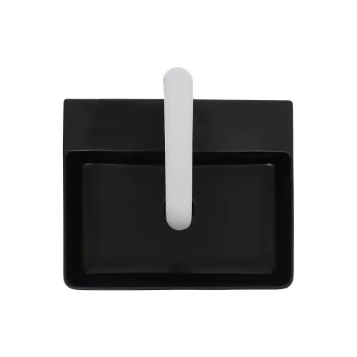 Раковина накладная WeltWasser SK ELBACH 21733 MB, Выбрать цвет: Матовая черная, изображение 3