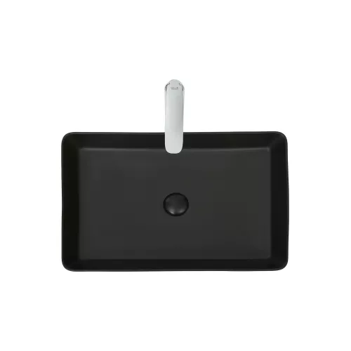 Раковина накладная WeltWasser SK ELBACH 2174 MB, Выбрать цвет: Матовая черная, изображение 3