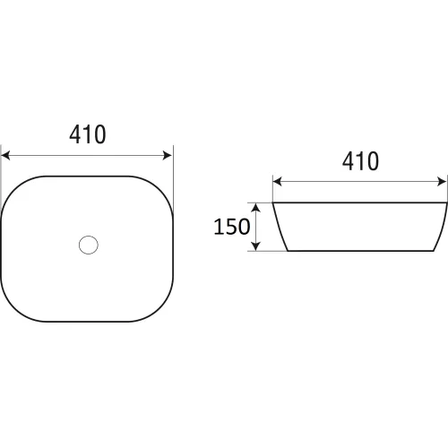 Раковина подвесная WeltWasser ELBACH 2144, изображение 2