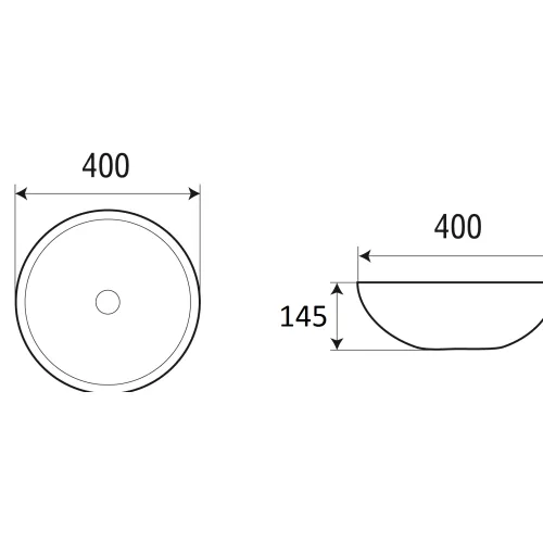 Раковина подвесная WeltWasser ELBACH 3003, изображение 2
