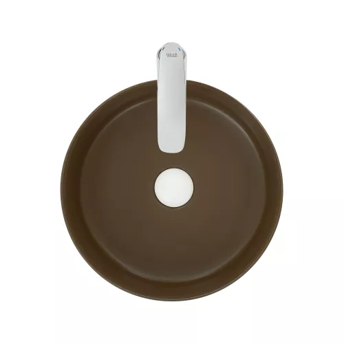Раковина накладная WeltWasser SK ELBACH 3134, Выбрать цвет: Матовая коричневая, изображение 3