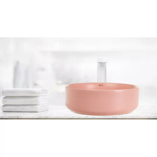 Раковина накладная WeltWasser SK ELBACH 3134, Выбрать цвет: Матовая черная, изображение 2