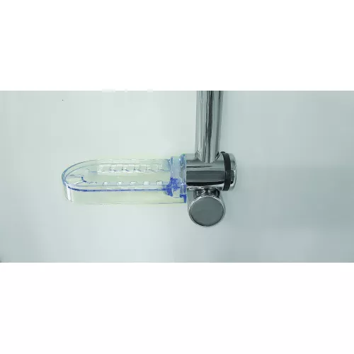 Душевая кабина WeltWasser WW500 ALLER 902  90х90х217, Цвет стекла: прозрачное, Цвет профиля: Хром, Тип поддона: Высокий, Выбрать размер: 90х90, Внешний вид: без гидромассажа, изображение 4