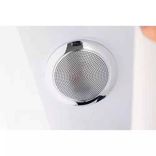 Душевая кабина WeltWasser WW500 HALLE, Цвет стекла: прозрачное, Цвет профиля: Хром, Тип поддона: Высокий, Выбрать размер: 80x80 , Внешний вид: без гидромассажа, изображение 14