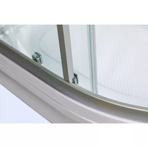 Душевая кабина WeltWasser WW500 WERRA, Цвет стекла: прозрачное, Цвет профиля: Хром, Тип поддона: Низкий, Выбрать размер: 80х80, Внешний вид: без гидромассажа, изображение 5