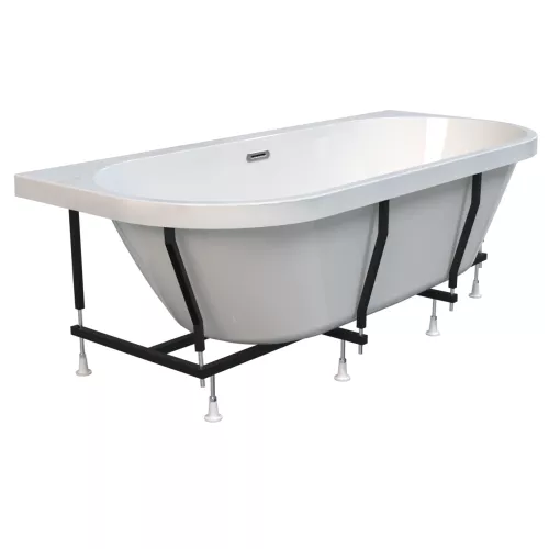 Ванна акриловая Radomir Вальс Макси 180х80, Внешний вид: несъемная панель, изображение 11