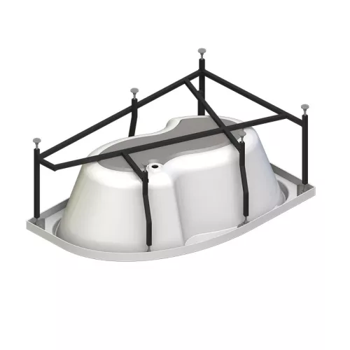 Ванна акриловая Radomir Ирма L/R, Выбрать размер: 169х110, Ориентация: правая, изображение 12