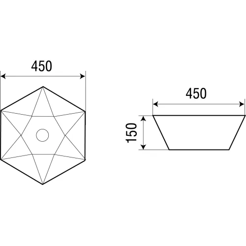 Раковина подвесная WeltWasser ELBACH 1140, изображение 2