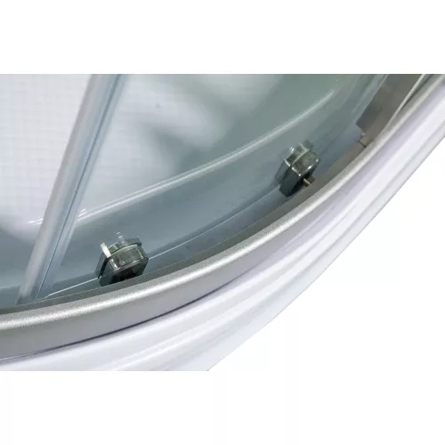 Душевая кабина WeltWasser WW500 EMMER 13555-2/12055-2/11055-2, Цвет стекла: прозрачное, Цвет профиля: Хром, Тип поддона: Высокий, Выбрать размер: 110x110, Внешний вид: без гидромассажа, изображение 6