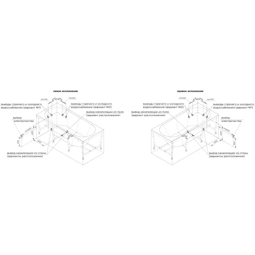 Ванна акриловая Radomir Вальс, Выбрать размер: 180x80, изображение 16