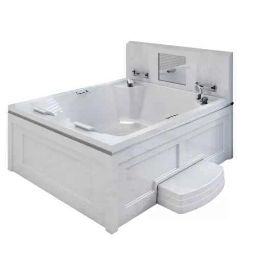 Бассейн гидромассажный Radomir Римини Platinum 190х150 см, изображение 2