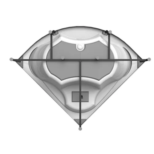 Ванна акриловая Radomir Сандра 149х149 см, изображение 8