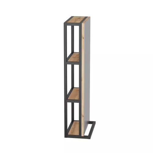 Пенал зеркальный-сквозной 1Marka GRUNGE LOFT 35П, изображение 3