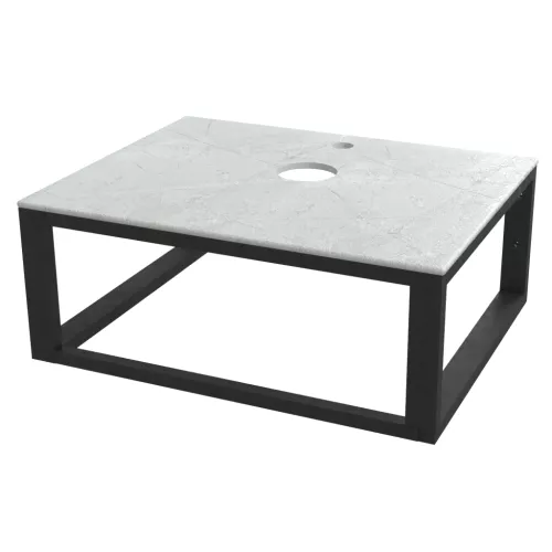 Столешница из керамогранита 1Marka LOFT  60, светло-серый МА01 Nat, Выбрать размер: 60, изображение 2