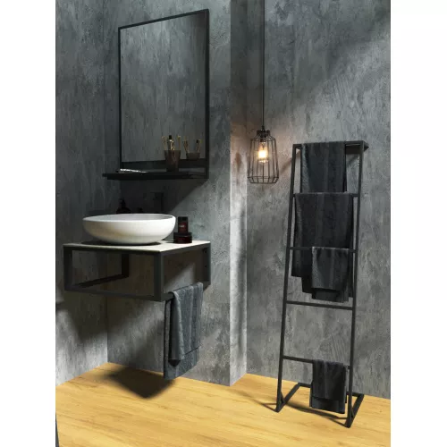 Зеркало 1Marka GRUNGE LOFT 60П, изображение 2