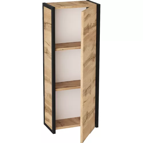 Пенал 1Marka GRUNGE LOFT 35П 1д, Внешний вид: без зеркала, изображение 2