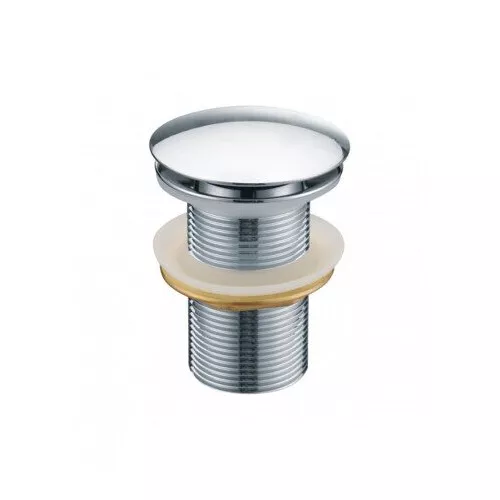 Донный клапан для раковины хром без перелива Gid CH100
