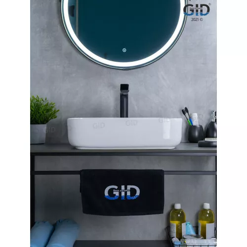 Накладная раковина для ванной Gid D1304 белая, Выбрать цвет: Белый, изображение 2