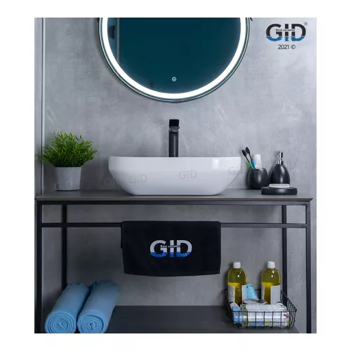 Накладная раковина для ванной Gid D1468 белая, изображение 2