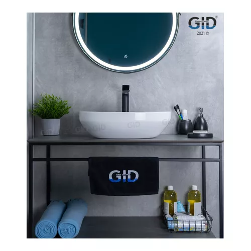 Накладная раковина для ванной Gid D1469 белая, изображение 3