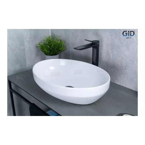 Накладная раковина для ванной Gid D1469 белая, изображение 5